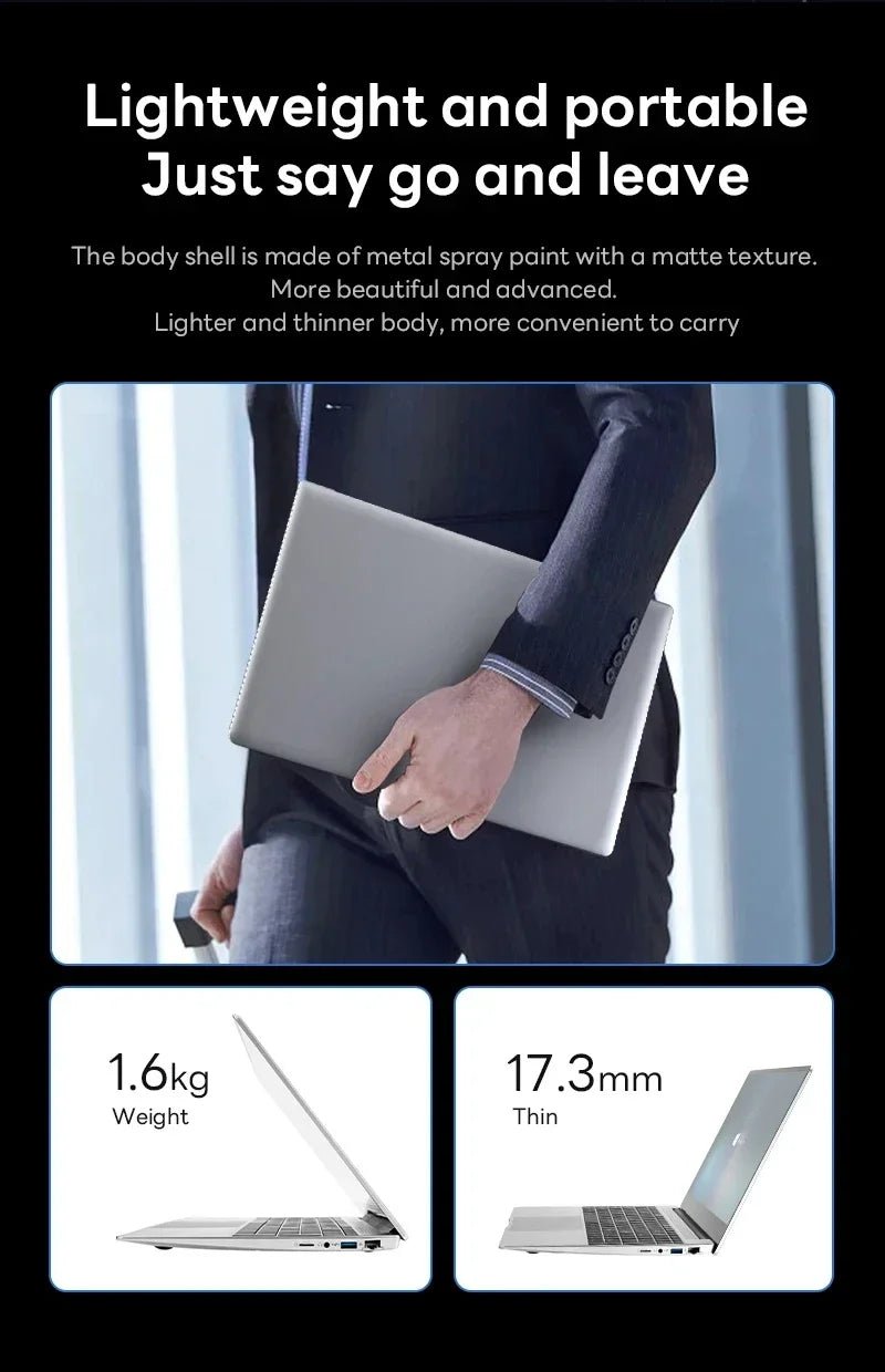 14.1” Gaming Laptop Windows 11 Intel Core i9 - 8950hk 16GB RAM 1/2TB M.2 SSD Laptops 4K HD Gaming laptop - Xlam
