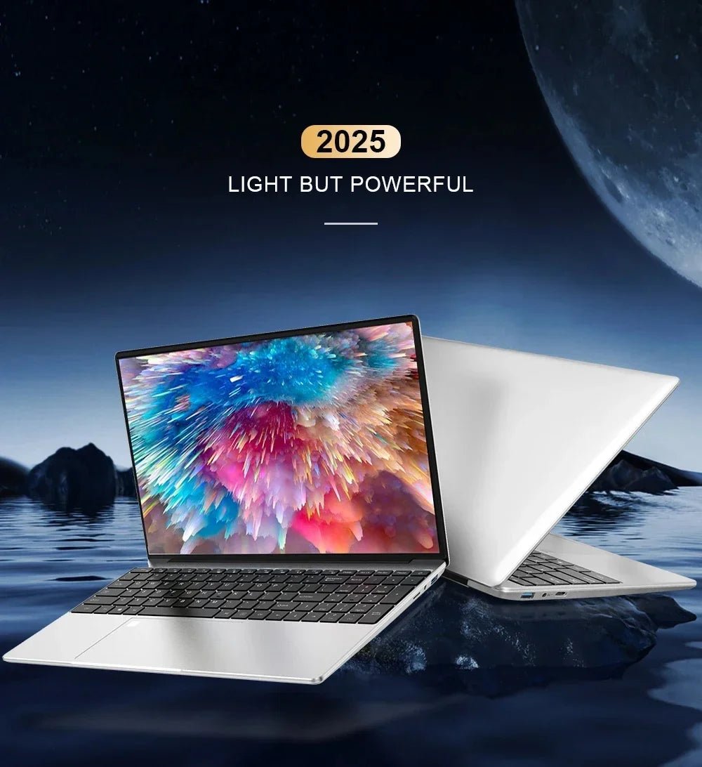 15.6 inch Laptop Computer Intel Celeron N4000 Notebook PC Fingerprint Unlock Windows 11 Pro 16GB RAM 1TB SSD 1920*1080P Laptops - Xlam