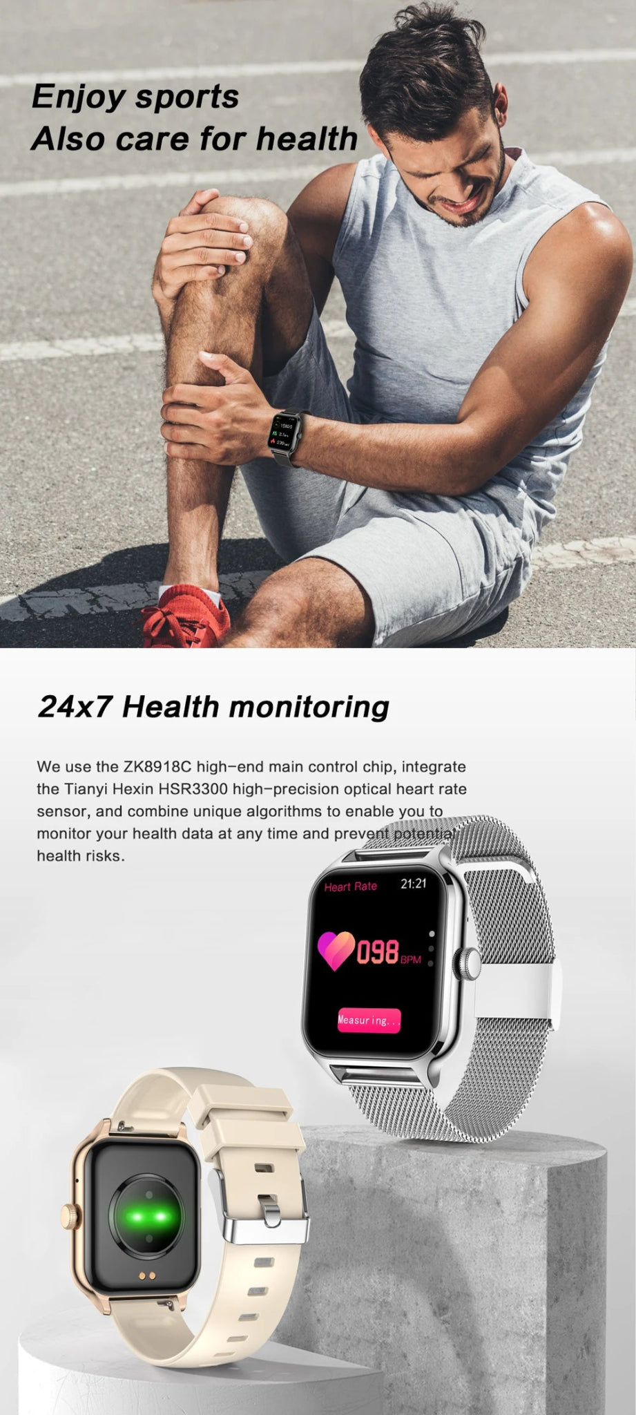 2025 New Smart Watch MAX 1.75 - inch HD Display Bluetooth Calls Message Alert Health Monitoring Sports Mode Smartwatch Men Women - Xlam