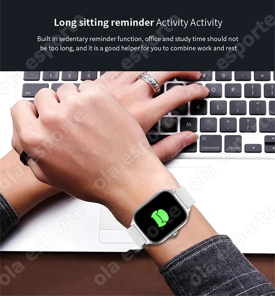 2025 New Smart Watch MAX 1.75 - inch HD Display Bluetooth Calls Message Alert Health Monitoring Sports Mode Smartwatch Men Women - Xlam