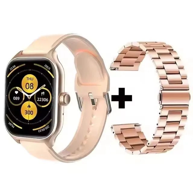 2025 New Smart Watch MAX 1.75 - inch HD Display Bluetooth Calls Message Alert Health Monitoring Sports Mode Smartwatch Men Women - Xlam