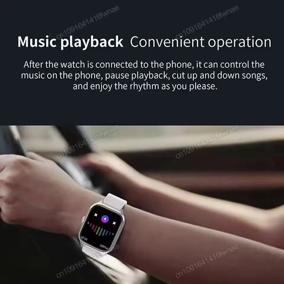 2025 New Smart Watch MAX 1.75 - inch HD Display Bluetooth Calls Message Alert Health Monitoring Sports Mode Smartwatch Men Women - Xlam