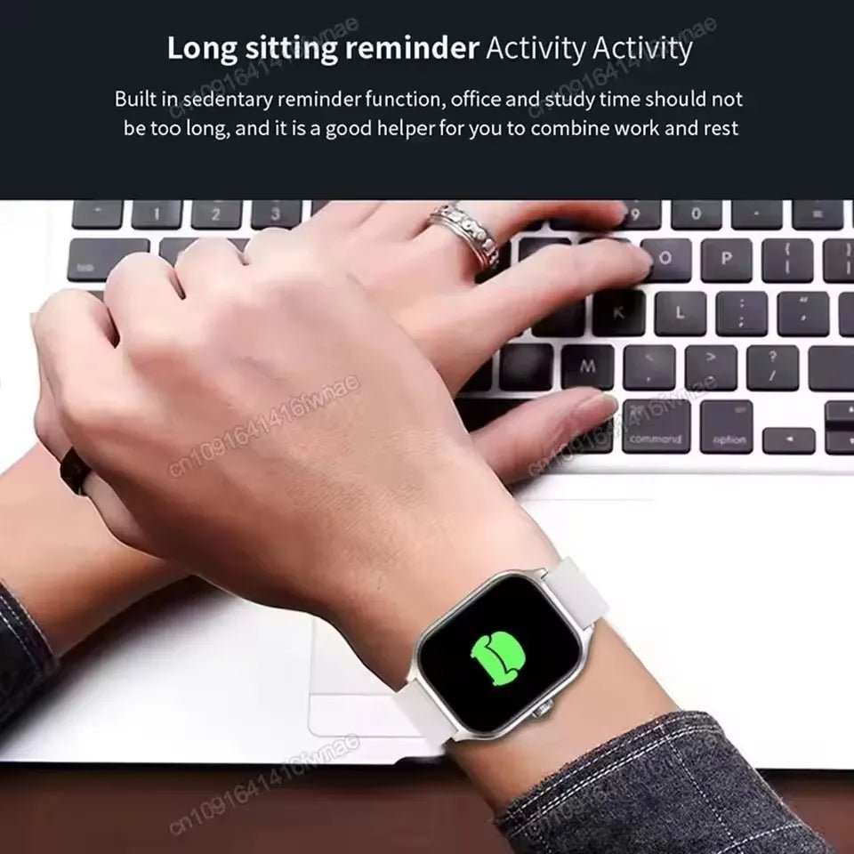 2025 New Smart Watch MAX 1.75 - inch HD Display Bluetooth Calls Message Alert Health Monitoring Sports Mode Smartwatch Men Women - Xlam