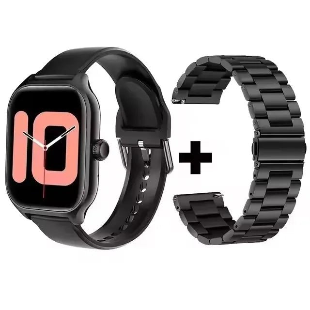 2025 New Smart Watch MAX 1.75 - inch HD Display Bluetooth Calls Message Alert Health Monitoring Sports Mode Smartwatch Men Women - Xlam