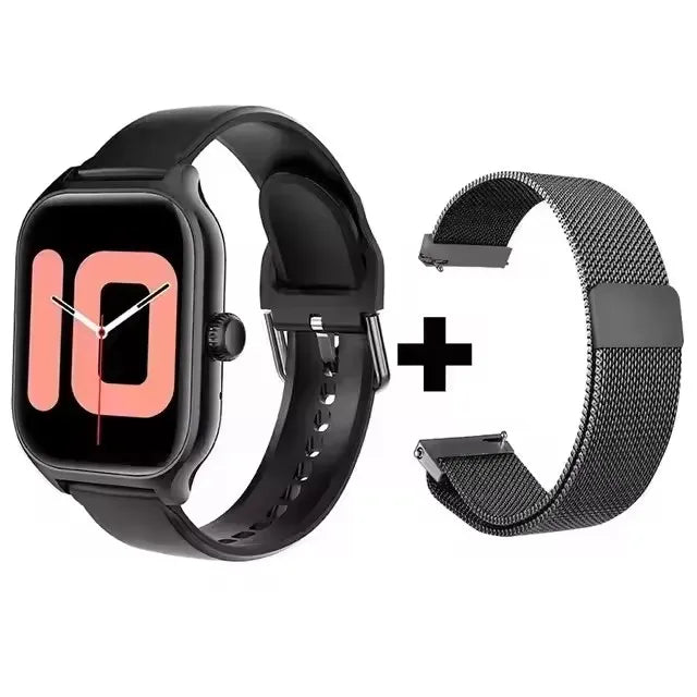 2025 New Smart Watch MAX 1.75 - inch HD Display Bluetooth Calls Message Alert Health Monitoring Sports Mode Smartwatch Men Women - Xlam