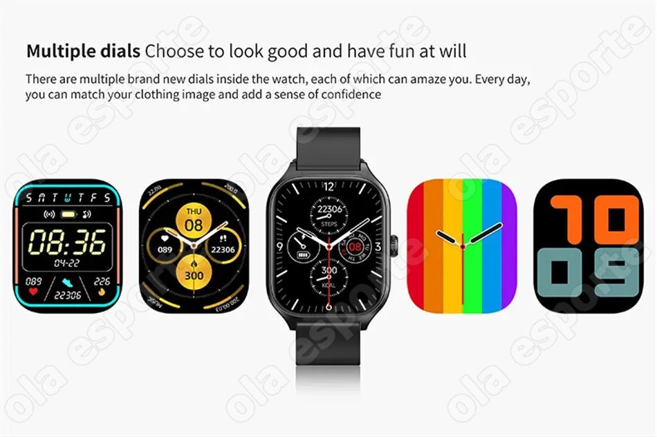 2025 New Smart Watch MAX 1.75 - inch HD Display Bluetooth Calls Message Alert Health Monitoring Sports Mode Smartwatch Men Women - Xlam