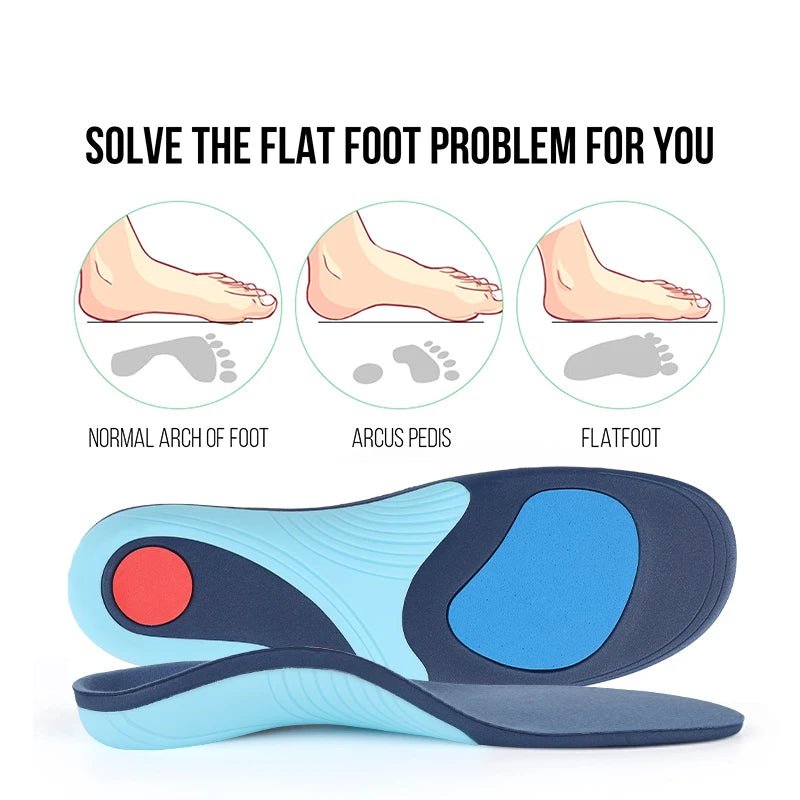 220+lbs Plantar Fasciitis Relief Insoles High Arch Support Absorb Shock Distribute Pressure Perfect for Work Boot Orthotics - Xlam