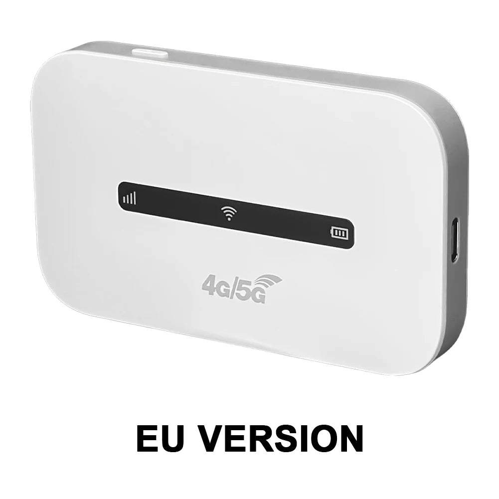4G LTE Portable WiFi Hotspot Support 8 To 10 Users 150Mbps Wireless Internet Router with SIM Card Slot Pocket Mobile Hotspot - Xlam