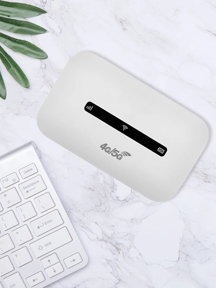 4G LTE Portable WiFi Hotspot Support 8 To 10 Users 150Mbps Wireless Internet Router with SIM Card Slot Pocket Mobile Hotspot - Xlam