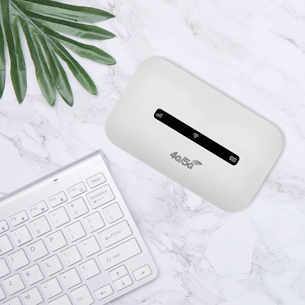 4G LTE Portable WiFi Hotspot Support 8 To 10 Users 150Mbps Wireless Internet Router with SIM Card Slot Pocket Mobile Hotspot - Xlam