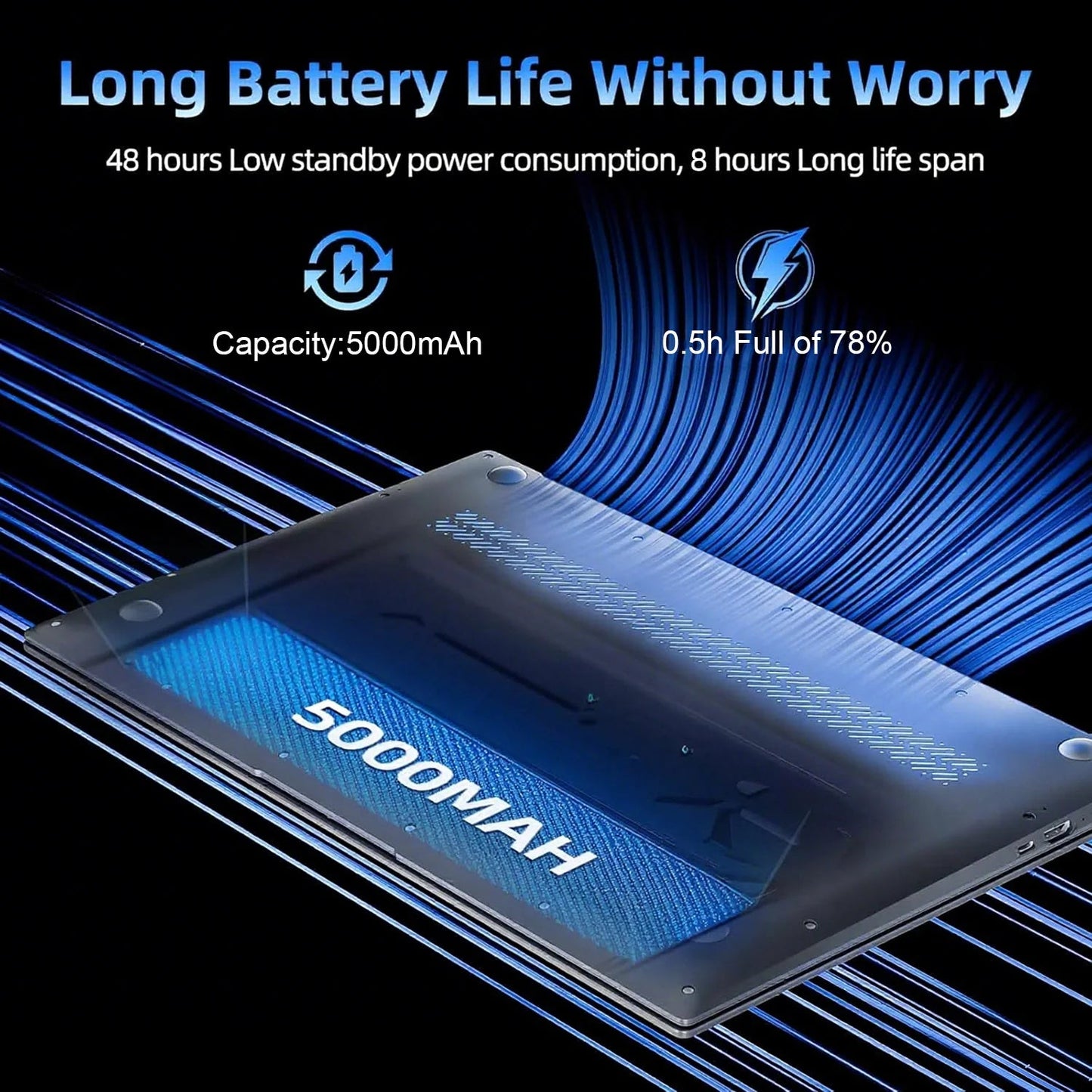 ACEKAMAS 17.3" Laptop Computer Windows 11 Pro Intel N5095 Fingerprint Office Laptops 16GB RAM 1TB SSD Portable Notebook PC Gamer - Xlam