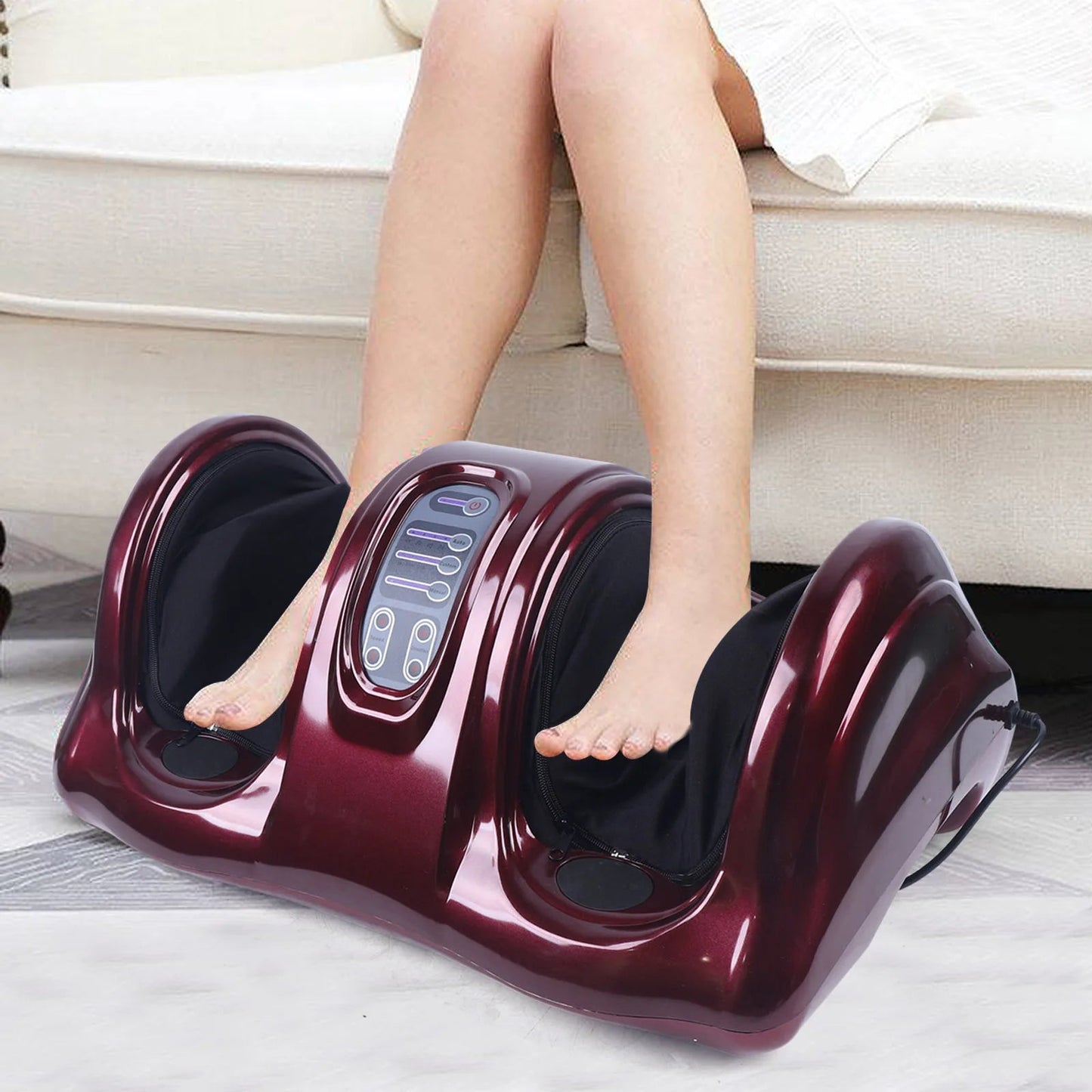 Electric foot and body massager Booker combination shiatsu Diamond vibrator reflexology fast delivery - Xlam