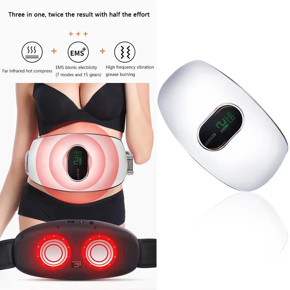 Electric Slimming Machine Weight Loss Lazy Artifact Big Belly Body Thin Belt - Xlam