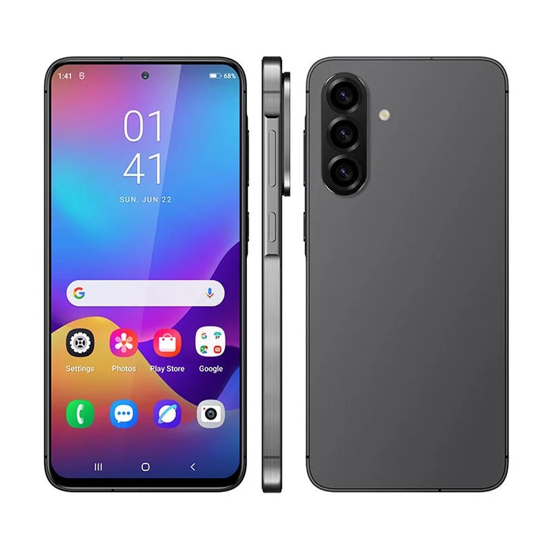 Global Version W&O A56 4G Smartphone Android 14 Dual SIM 6.7 Inch HD+ 8GB+128GB Mobile phone 5200mAh 26MP Camera Cellphone - Xlam