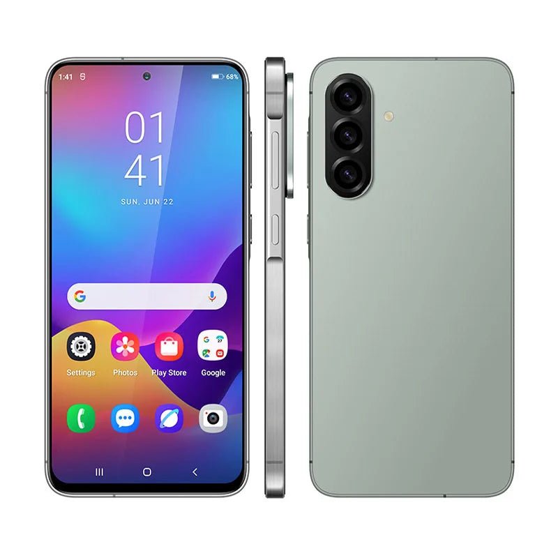 Global Version W&O A56 4G Smartphone Android 14 Dual SIM 6.7 Inch HD+ 8GB+128GB Mobile phone 5200mAh 26MP Camera Cellphone - Xlam