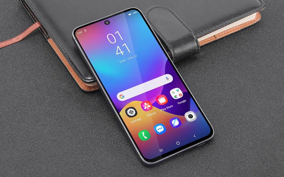 Global Version W&O A56 4G Smartphone Android 14 Dual SIM 6.7 Inch HD+ 8GB+128GB Mobile phone 5200mAh 26MP Camera Cellphone - Xlam