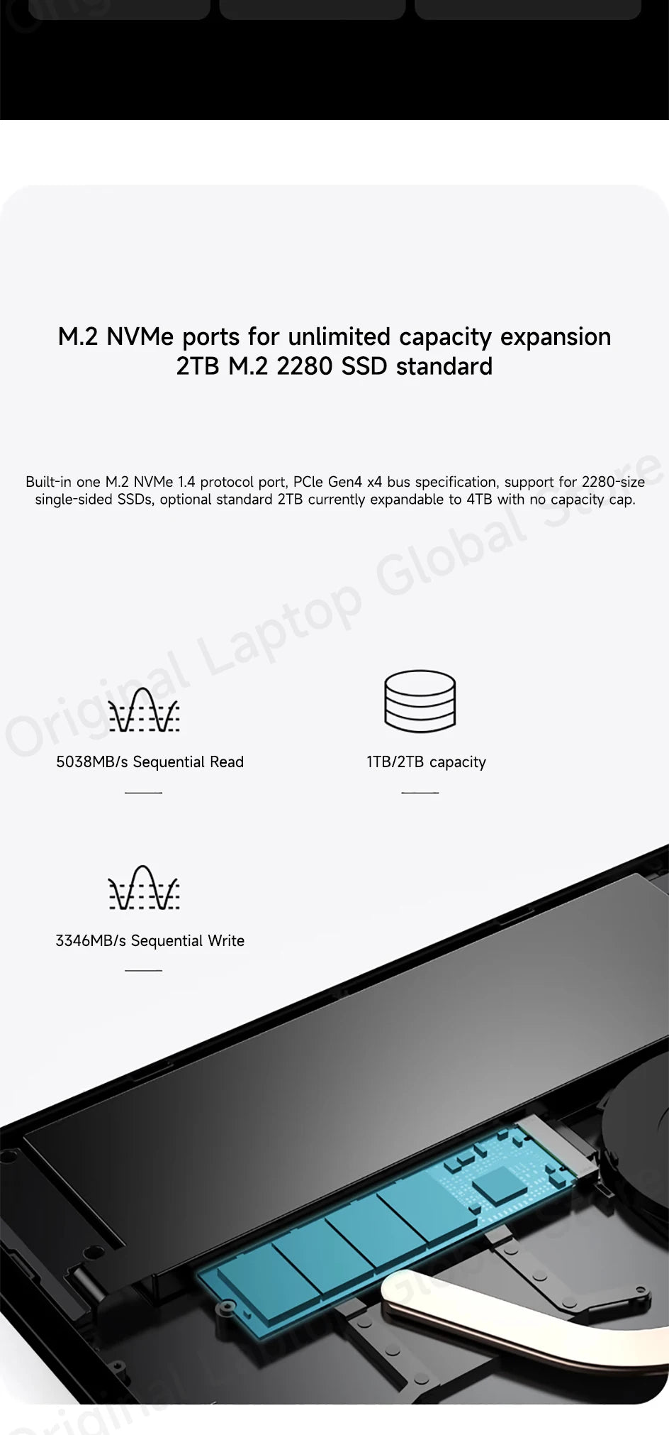 GPD Pocket 4 2025 AMD AI 9 HX 370 32GB/64GB RAM 2TB/4TB SSD 8.8 - inch 2.5K resolution 144 Hz refresh rate mini laptop - Xlam