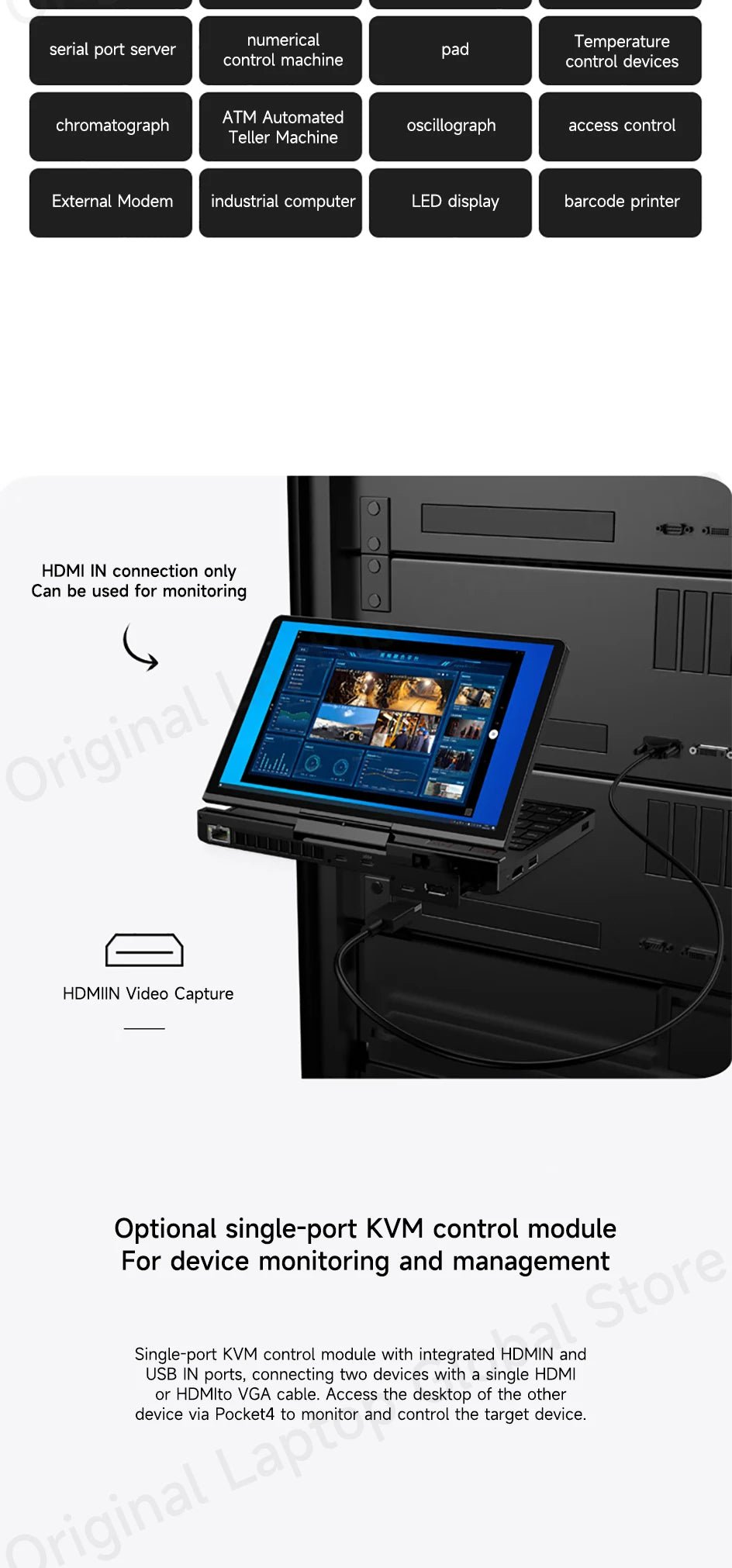 GPD Pocket 4 2025 AMD AI 9 HX 370 32GB/64GB RAM 2TB/4TB SSD 8.8 - inch 2.5K resolution 144 Hz refresh rate mini laptop - Xlam
