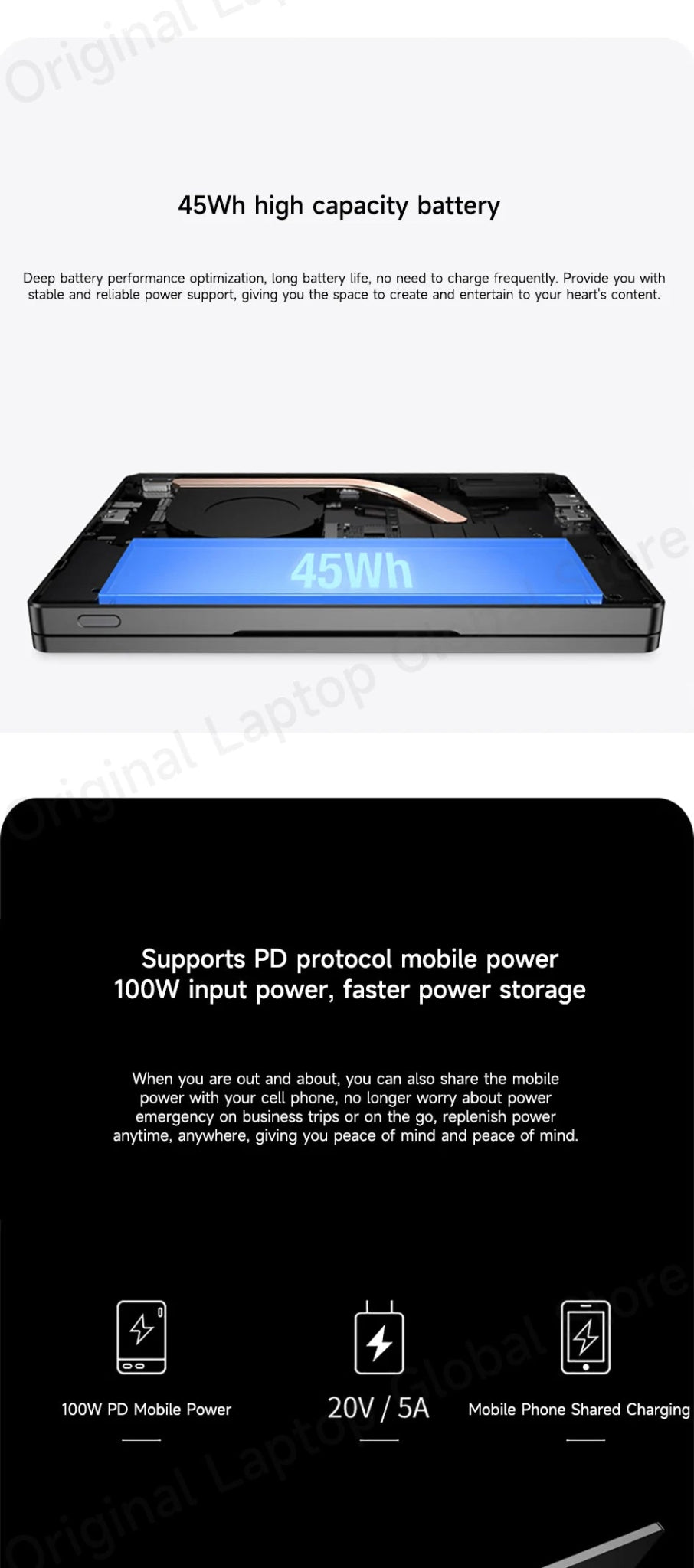GPD Pocket 4 2025 AMD AI 9 HX 370 32GB/64GB RAM 2TB/4TB SSD 8.8 - inch 2.5K resolution 144 Hz refresh rate mini laptop - Xlam