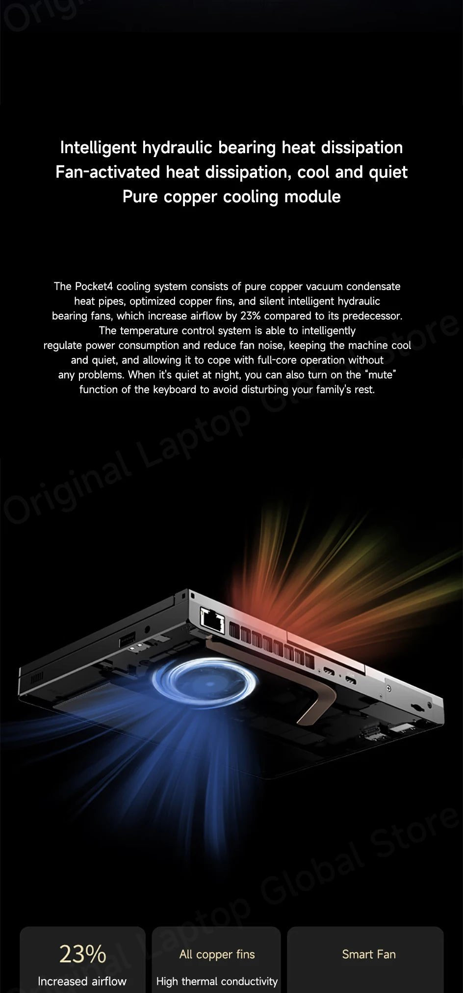 GPD Pocket 4 2025 AMD AI 9 HX 370 32GB/64GB RAM 2TB/4TB SSD 8.8 - inch 2.5K resolution 144 Hz refresh rate mini laptop - Xlam