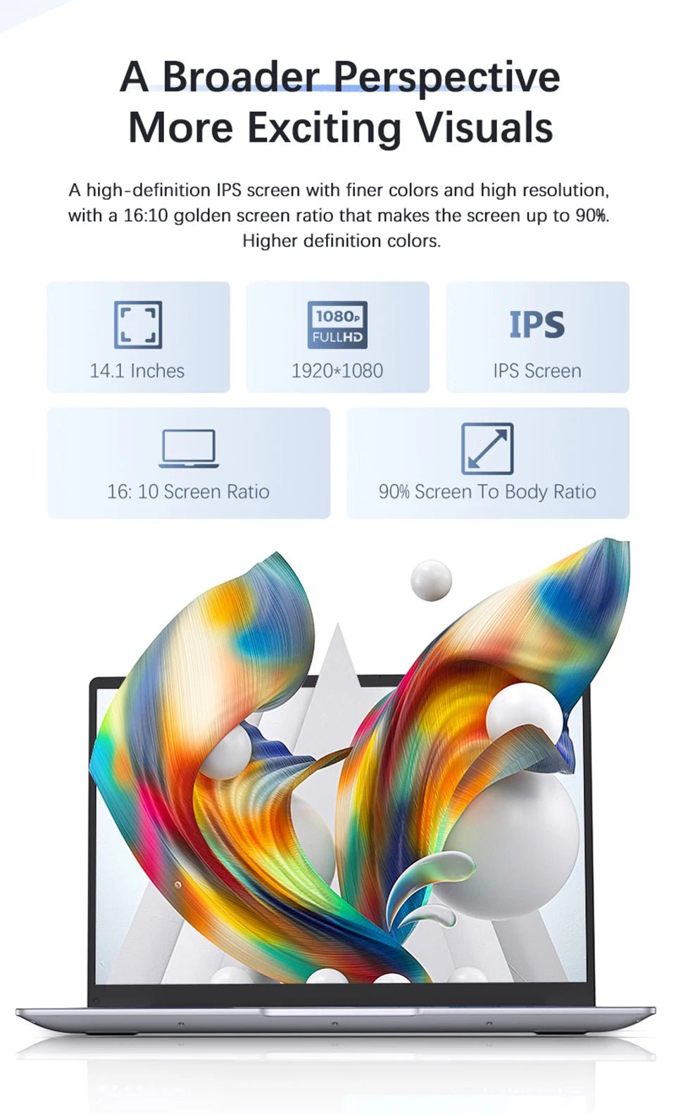 Laptop Computer Windows 11 Pro Intel Atom A3950 2025 Notebook PC 12GB RAM 512GB 1TB 2TB SSD 1920*1080P Office Study Computer - Xlam