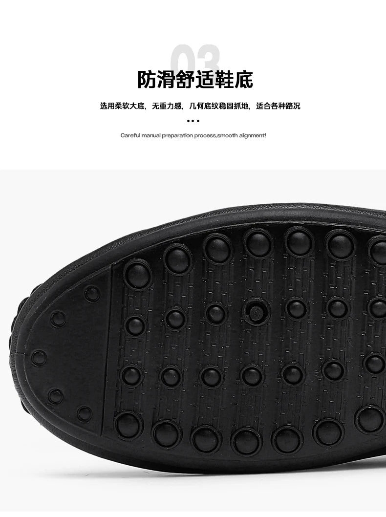 Luxury Brand Comfortable Men Moccasins Soft Male Driving Shoes Fashion Leather Men Casual Shoes Slip on Italian Formal Loafers - Xlam