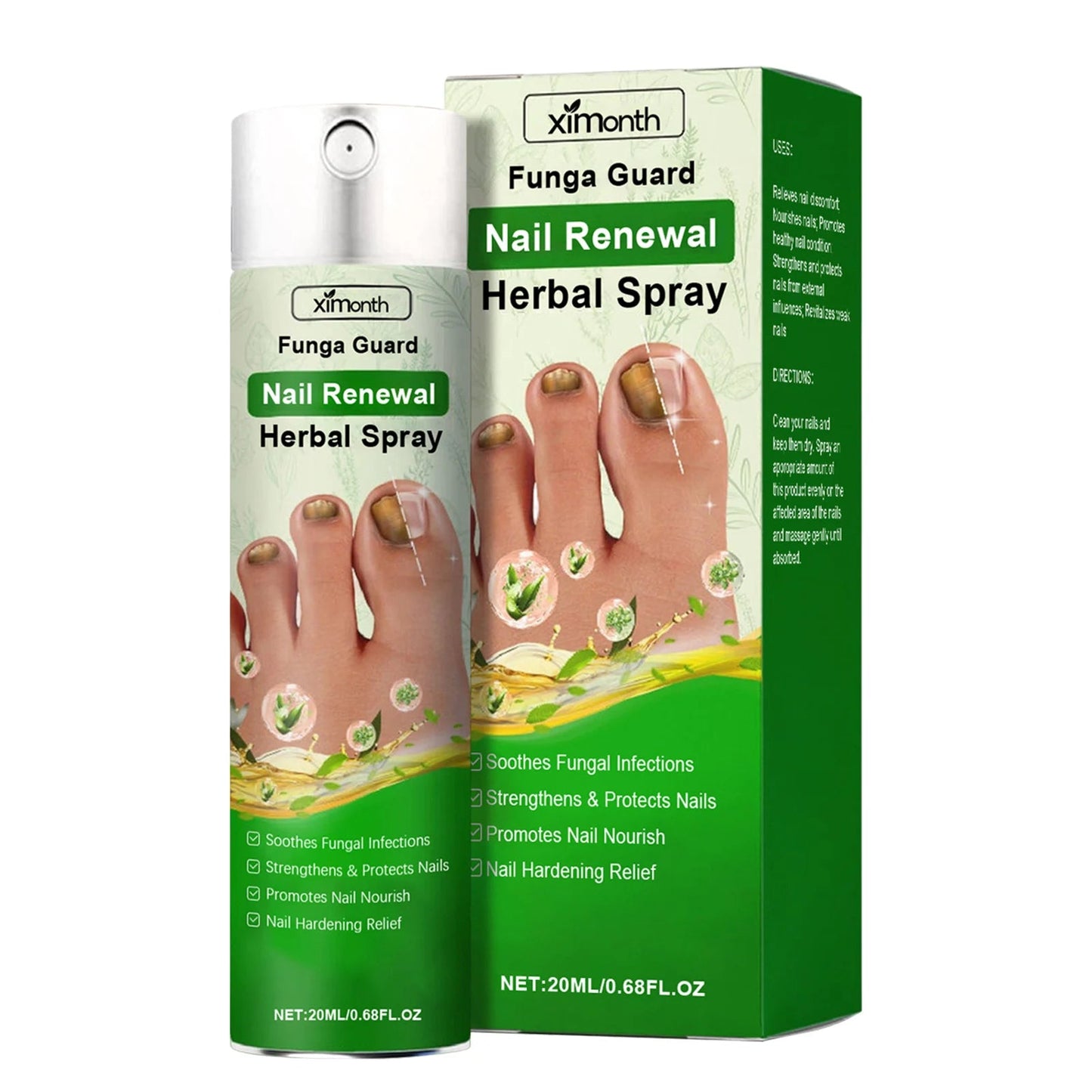 Nail - Fungal Treatments For Toenails Herbal Ingredients For Remove Onychomycosis - Xlam