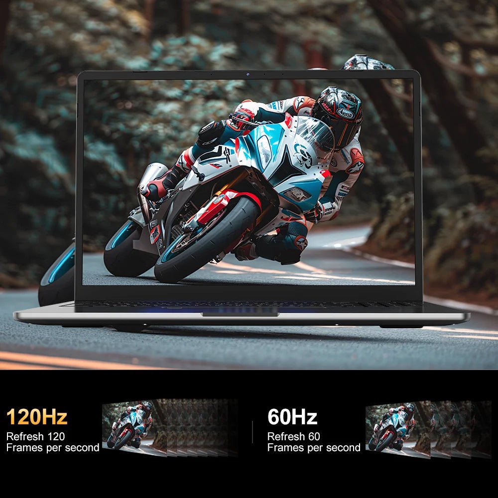 Ninkear A15 Pro Laptop 16GB 1TB AMD Ryzen 5 7430U 16 inch 120Hz 2560*1600 Display Screen Fingerprint Unlock Notebook Computer - Xlam