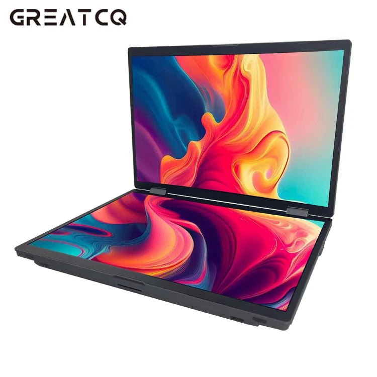 OEM & ODM 14\" Portable FHD 1080p IPS Dual Screen Monitor Extender USB Interface Backlit LCD Business Laptop Use Factory Direct - Xlam