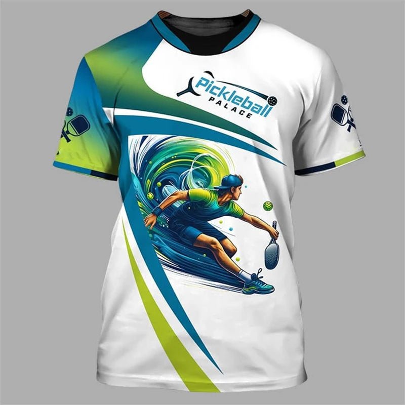 Pickleball Team Sports T-shirt For Men And Women O Neck Short Sleeve T Shirts Cool Fashion Pattern Design Trend Outdoor Tee Top - Xlam