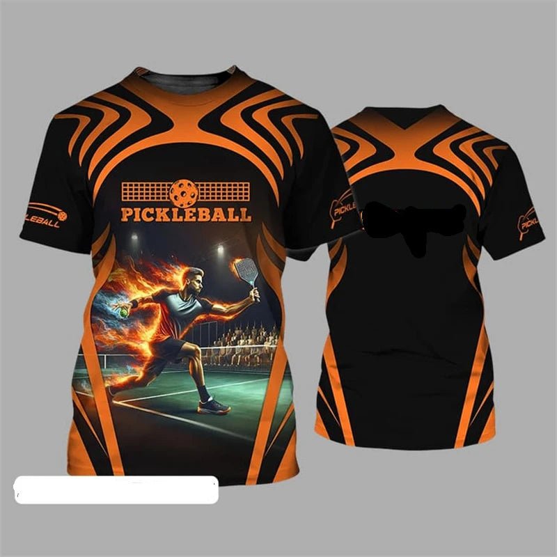 Pickleball Team Sports T-shirt For Men And Women O Neck Short Sleeve T Shirts Cool Fashion Pattern Design Trend Outdoor Tee Top - Xlam