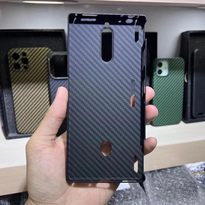 Shockproof Carbon Fiber Case for Nubia Red Magic 8Pro /8 Pro Plus Aramid Fiber Phone Cover for Red Magic 8SPro/8SPro Plus Cover - Xlam