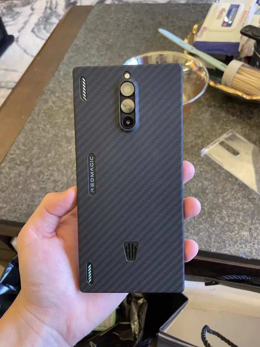 Shockproof Carbon Fiber Case for Nubia Red Magic 8Pro /8 Pro Plus Aramid Fiber Phone Cover for Red Magic 8SPro/8SPro Plus Cover - Xlam
