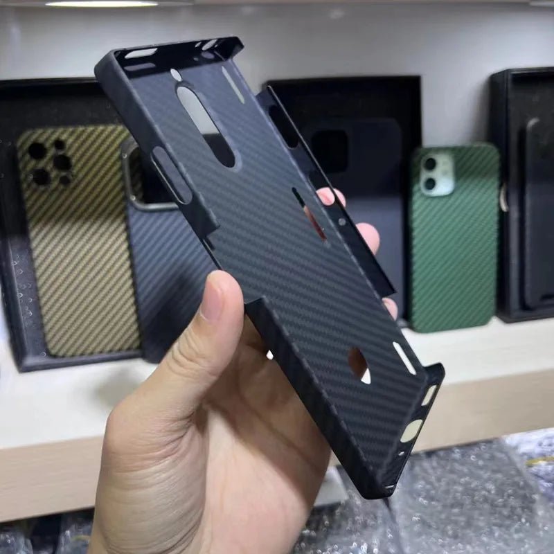 Shockproof Carbon Fiber Case for Nubia Red Magic 8Pro /8 Pro Plus Aramid Fiber Phone Cover for Red Magic 8SPro/8SPro Plus Cover - Xlam