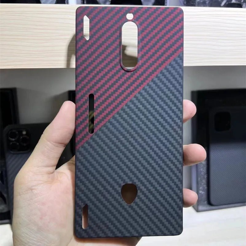 Shockproof Carbon Fiber Case for Nubia Red Magic 8Pro /8 Pro Plus Aramid Fiber Phone Cover for Red Magic 8SPro/8SPro Plus Cover - Xlam