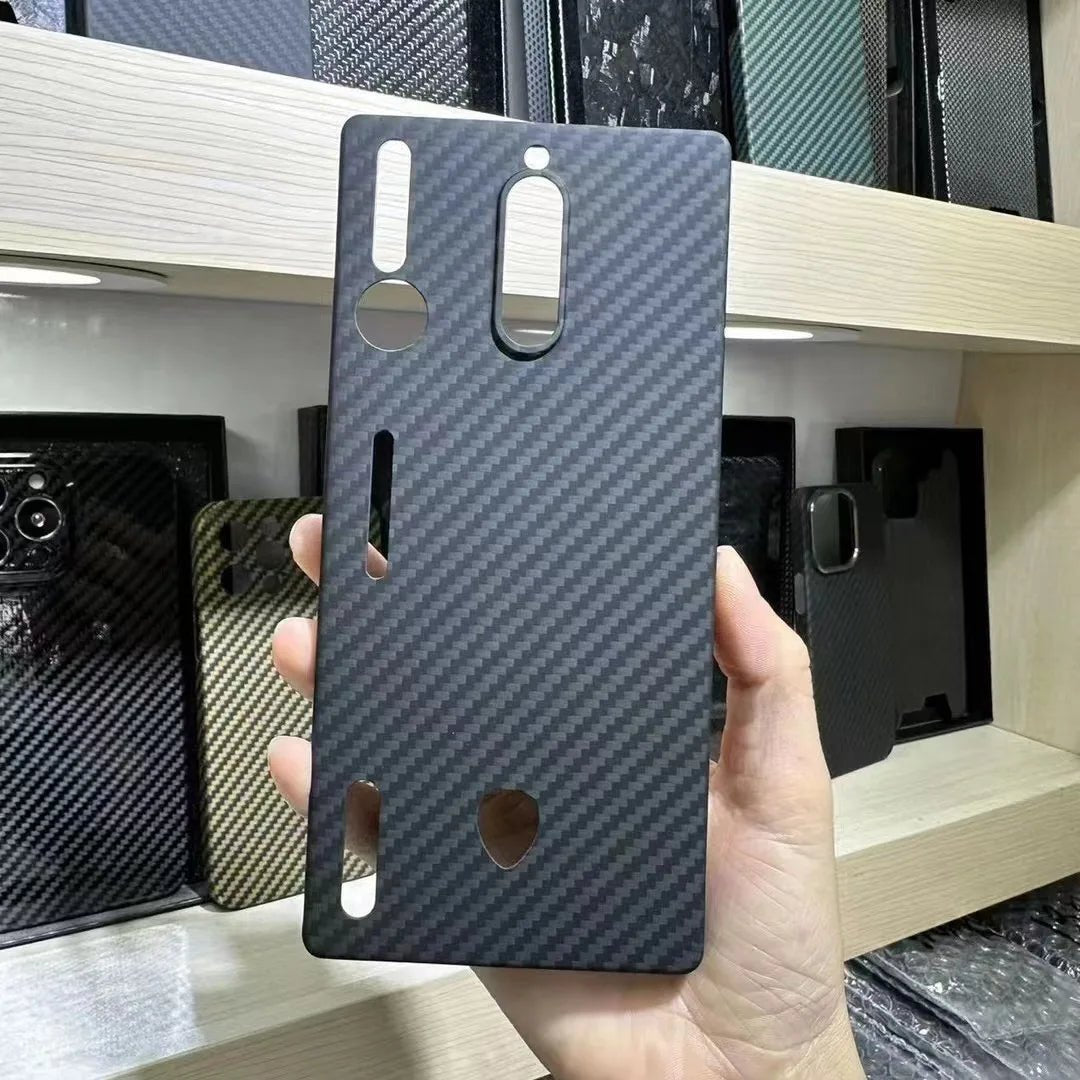 Shockproof Carbon Fiber Case for Nubia Red Magic 8Pro /8 Pro Plus Aramid Fiber Phone Cover for Red Magic 8SPro/8SPro Plus Cover - Xlam