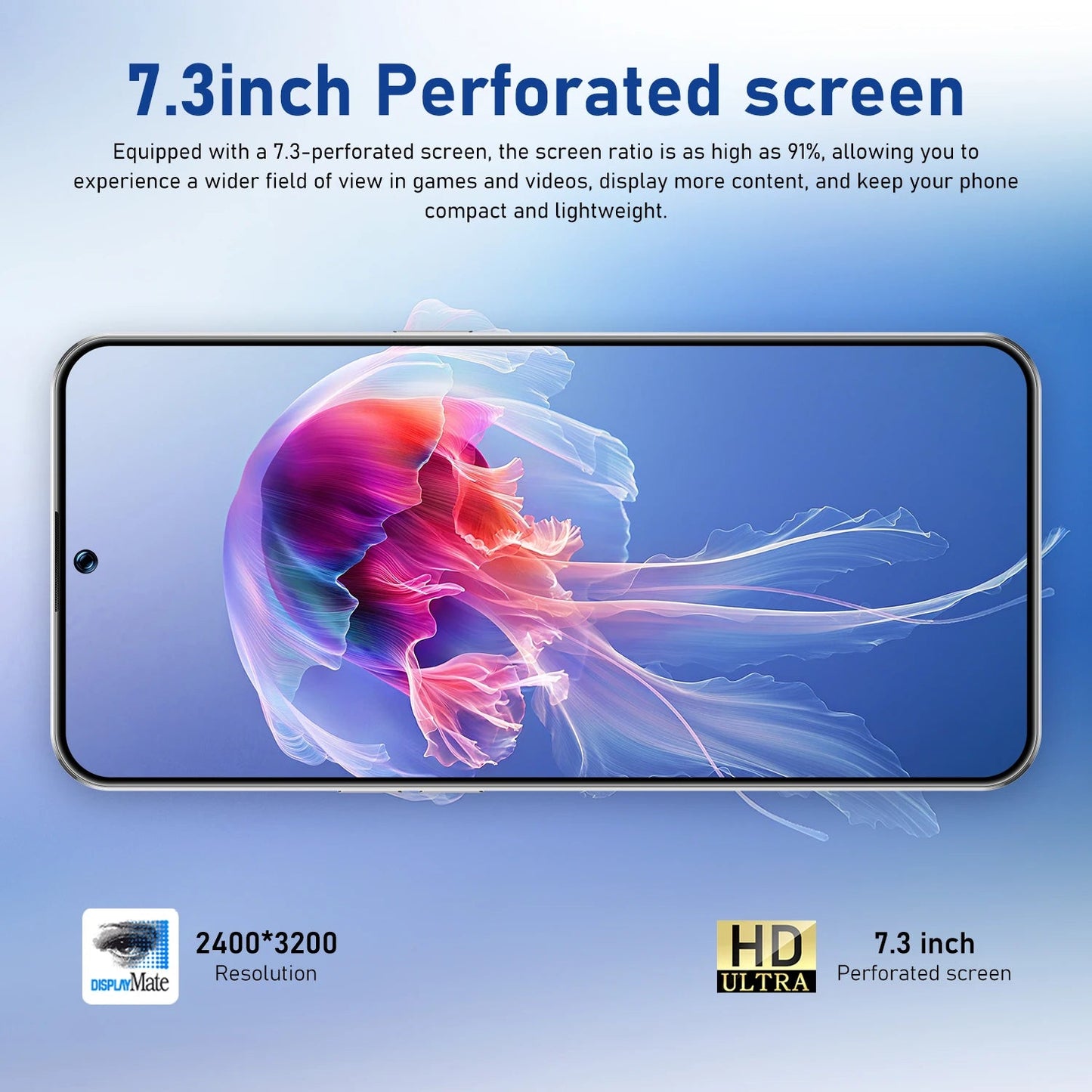 Tablet protective case For 2025 HOT New GT30 Pro 7.3HD Global Edition Original Smart Dual Card 7800mAh Battery - Xlam