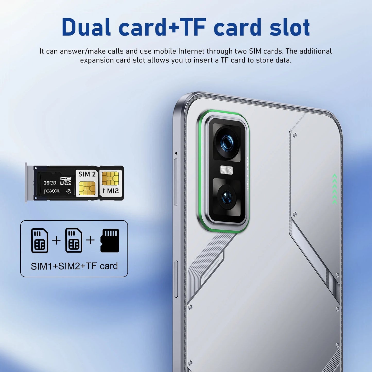 Tablet protective case For 2025 HOT New GT30 Pro 7.3HD Global Edition Original Smart Dual Card 7800mAh Battery - Xlam