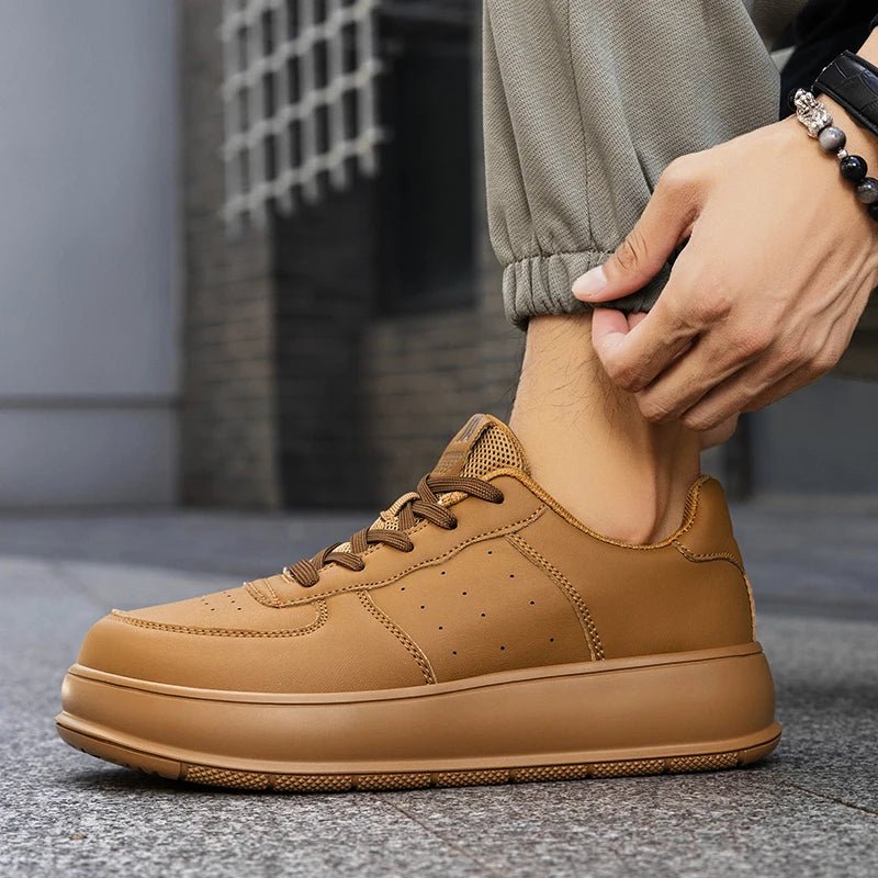 VENOCON Minimalist Stylish Shoes Sneakers Man Fabric Leather With Ball Wide Toe Box Nose More Stack Height Footwear For Women - Xlam