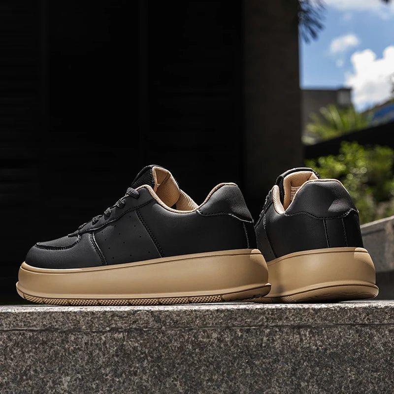 VENOCON Minimalist Stylish Shoes Sneakers Man Fabric Leather With Ball Wide Toe Box Nose More Stack Height Footwear For Women - Xlam