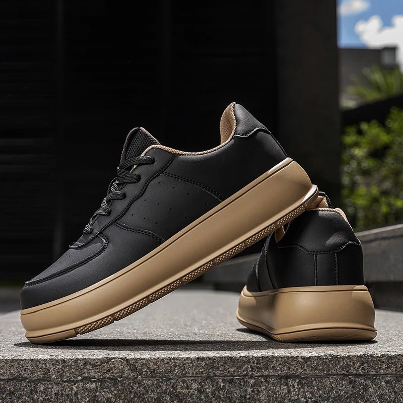 VENOCON Minimalist Stylish Shoes Sneakers Man Fabric Leather With Ball Wide Toe Box Nose More Stack Height Footwear For Women - Xlam