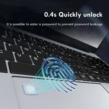 15.6 inch Laptop Computer Intel Celeron N4000 Notebook PC Fingerprint Unlock Windows 11 Pro 16GB RAM 1TB SSD 1920*1080P Laptops - Xlam