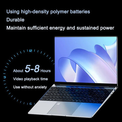 2025 New 15.6" Lightweight Laptop N95 32GB+2048GB FHD IPS Display 7500mAh Battery Backlit Keyboard Fingerprint Unlock - Xlam
