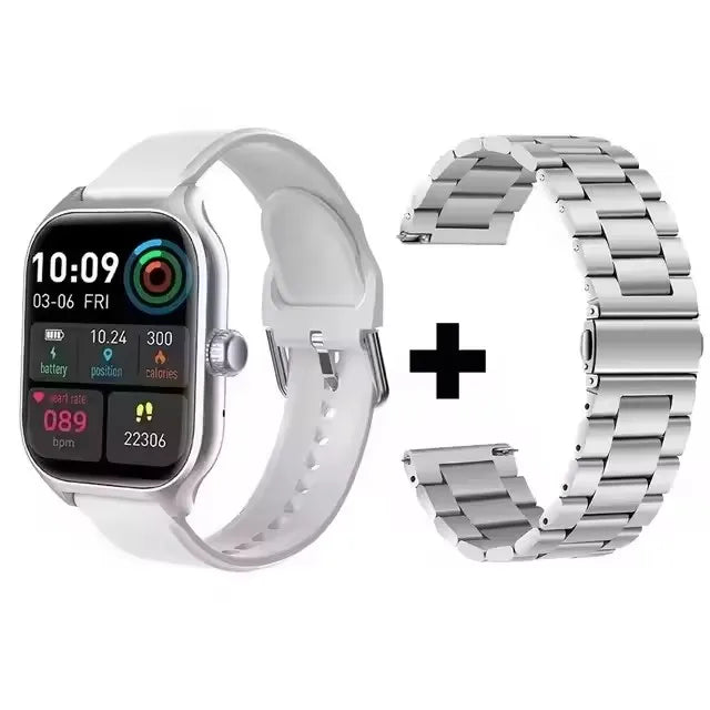 2025 New Smart Watch MAX 1.75 - inch HD Display Bluetooth Calls Message Alert Health Monitoring Sports Mode Smartwatch Men Women - Xlam