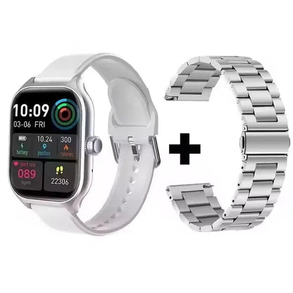 2025 New Smart Watch MAX 1.75 - inch HD Display Bluetooth Calls Message Alert Health Monitoring Sports Mode Smartwatch Men Women - Xlam