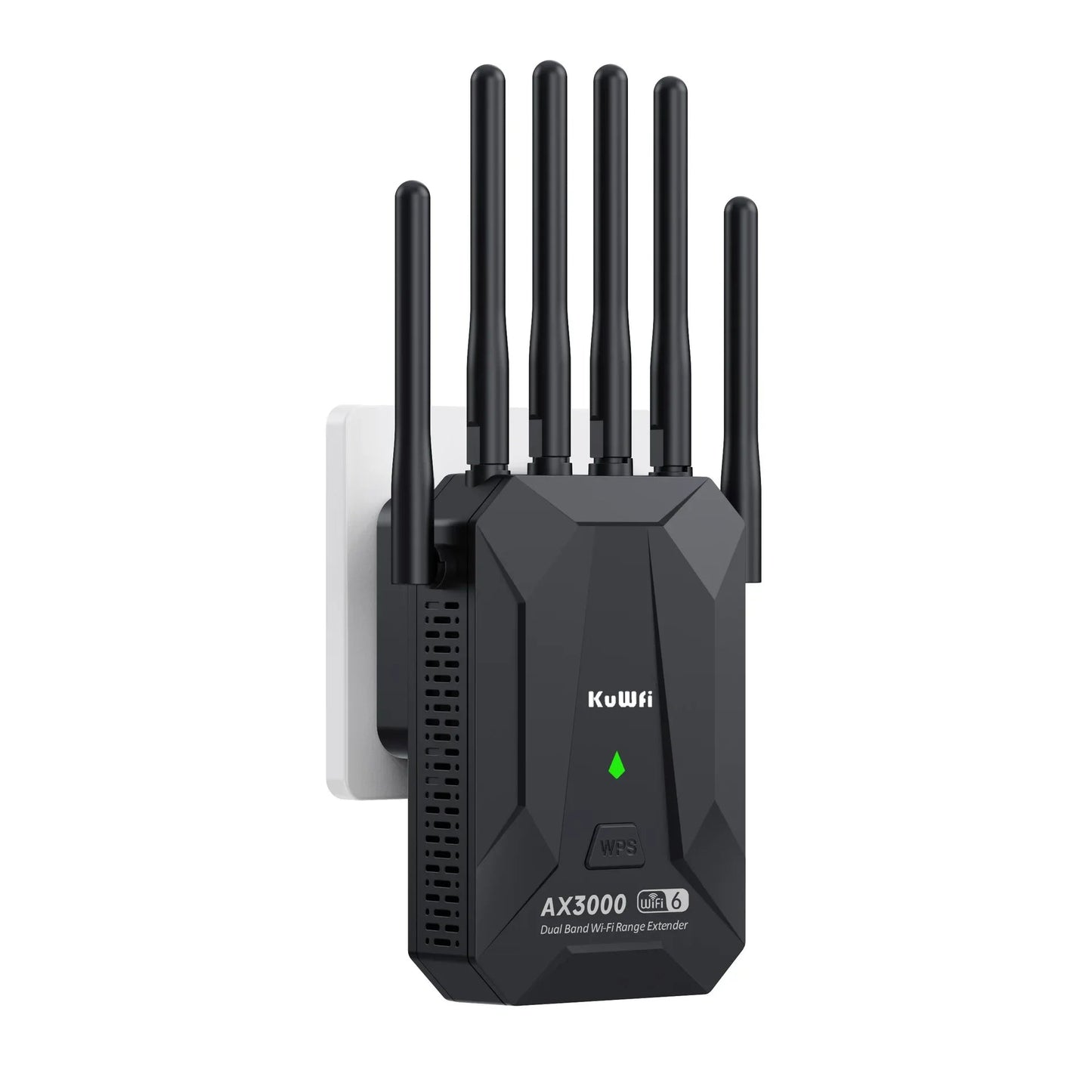 3000M Wireless WiFi Repeater 2.4Ghz 5GHz Dual Band WiFi6 Router 802.11AX Long Range WiFi Booster Signal Extender Amplifier WPS - Xlam