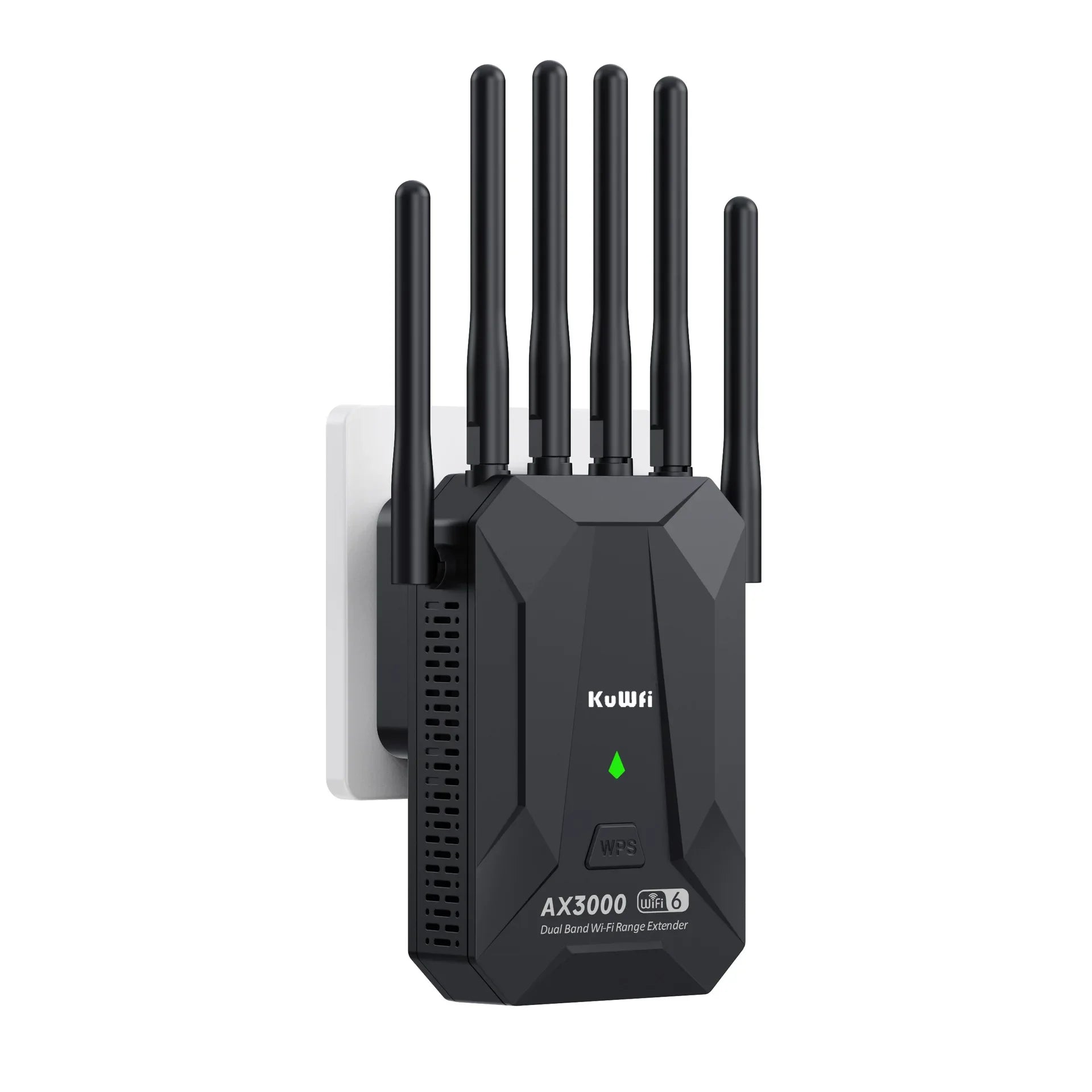 3000M Wireless WiFi Repeater 2.4Ghz 5GHz Dual Band WiFi6 Router 802.11AX Long Range WiFi Booster Signal Extender Amplifier WPS - Xlam
