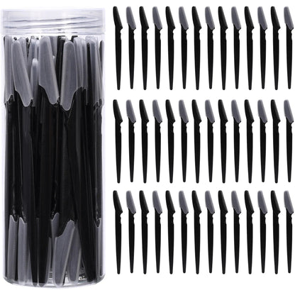 40Pcs Makeup Beauty Tools Safe Eyebrow Trimmer Eye Brow Razor Shaver Blades Face Body Hair Removal,Woman Eyebrows Shaping Knife - Xlam