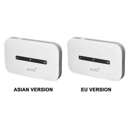 4G LTE Portable WiFi Hotspot Support 8 To 10 Users 150Mbps Wireless Internet Router with SIM Card Slot Pocket Mobile Hotspot - Xlam