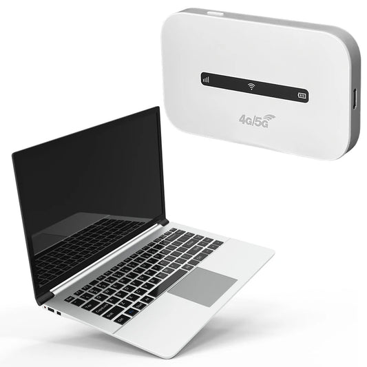 4G LTE Portable WiFi Hotspot Support 8 To 10 Users 150Mbps Wireless Internet Router with SIM Card Slot Pocket Mobile Hotspot - Xlam